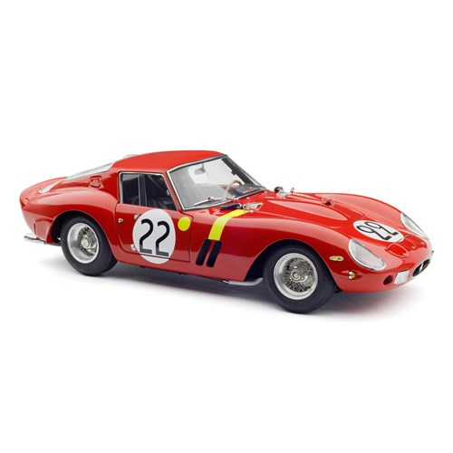 CMC Ferrari 250 GTO - 1962 Le Mans 24 Hours - #22 1:18