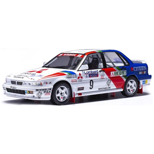 IXO Mitsubishi Galant VR-4 - 1990 RAC Rally - #4 A. Vatanen 1:18