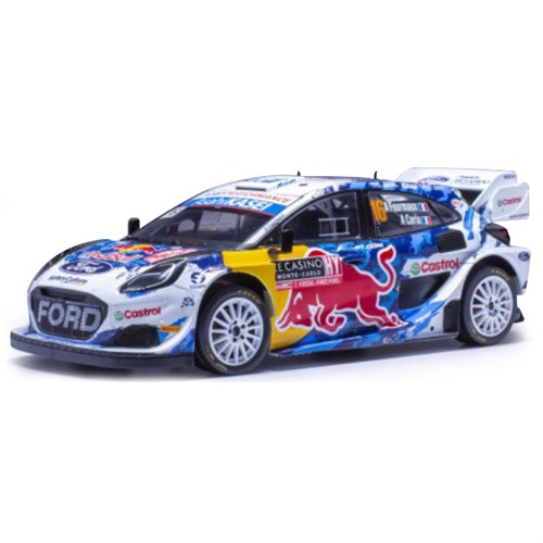 IXO Ford Puma Rally1 - 2024 Monte Carlo Rally - #16 A. Fourmaux 1:18