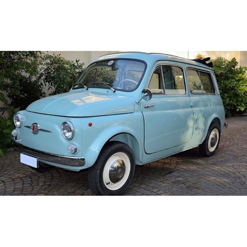 Norev Fiat 500 Giardiniera 1964 - Acquamarina Blue 1:18