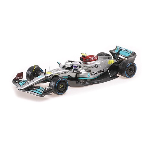 Minichamps Mercedes F1 W13 - 2022 Monaco Grand Prix - #44 L. Hamilton 1:18
