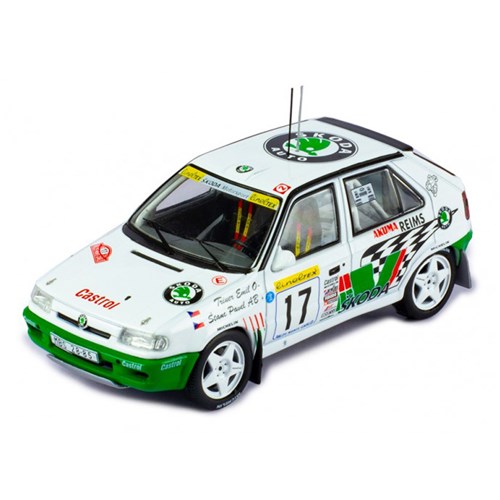 IXO Skoda Felicia Kit Car - 1996 Monte Carlo Rally - #17 E. Triner 1:43
