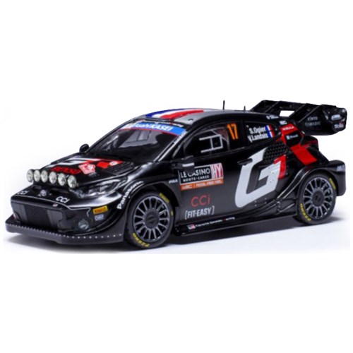 IXO Toyota GR Yaris Rally1 - 2024 Monte Carlo Rally - #17 S. Ogier 1:43