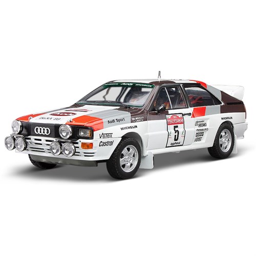 Sun Star Audi Quattro - 1983 San Remo Rally - #5 H. Mikkola 1:18