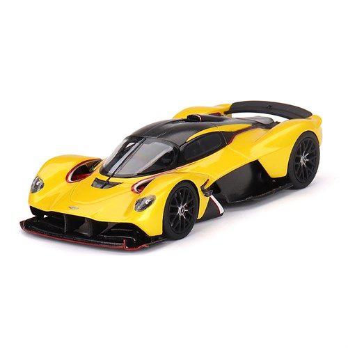 TrueScale Miniatures Aston Martin Valkyrie - Sunburst Yellow 1:43