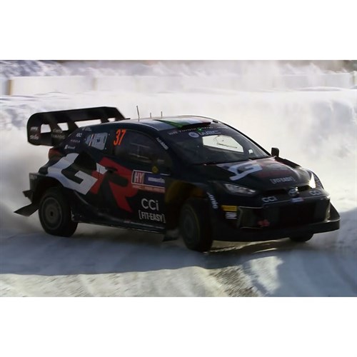 Spark Toyota GR Yaris Rally1 - 2024 Rally Sweden - #37 L. Bertelli 1:43