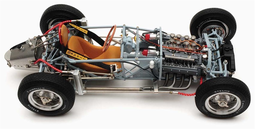 CMC Lancia D50 1955 Rolling Chassis M198