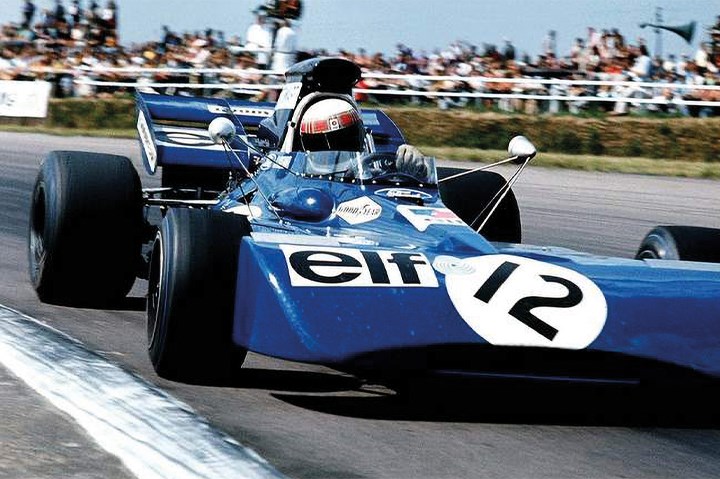 Miniature Spark 18S589 – Tyrrell 003 N°12 – Vainqueur GP Angleterre 1971 – Jackie Stewart – 1/18