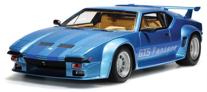 HOTWHEELS DETOMASO　PANTERA 1:18 Only One!! DeTomaso Pantera, Blue 1:18 Diecast Model Car by