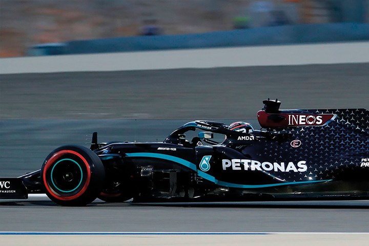 Minichamps 1-18 and 1-43 russell 2020 mercedes f1 w11 sakhir nav.jpg