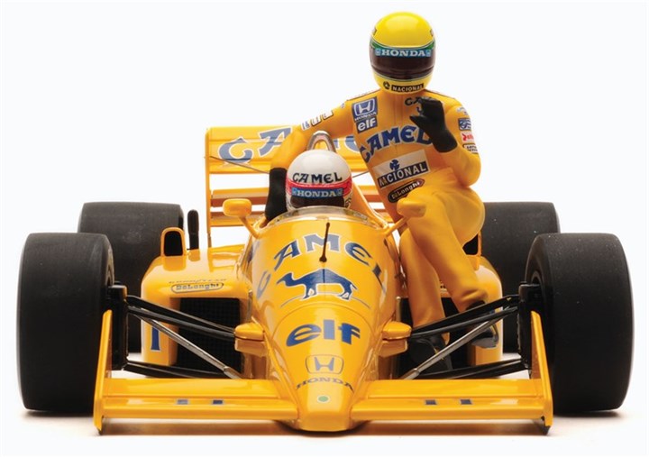 Nakajima LOTUS 99T 1987 CAMEL 1:43 Formula 1 Car Collections DECALS Senna