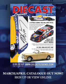 Diecast Legends catalogue