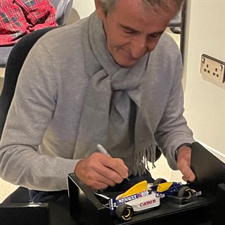 Minichamps Signed Williams FW15C - 1993 Formula One World Champion - #2 A. Prost 1:18 model carAlternative Image3