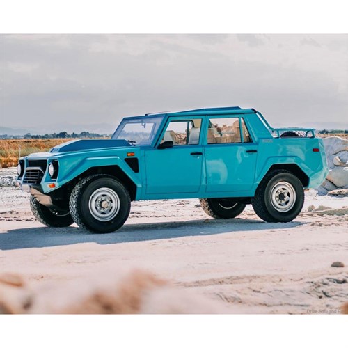 AUTOart Lamborghini LM002 - Acapulco Metallic Blue 1:18