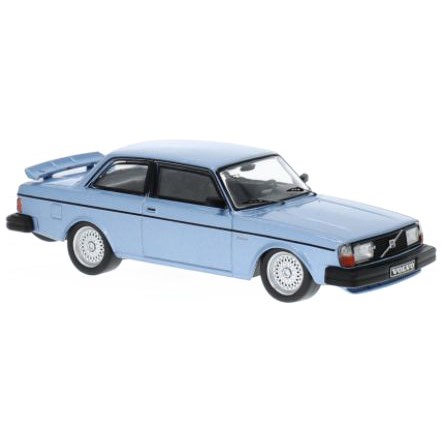 IXO Volvo 240 Turbo Custom 1980 - Metallic Light Blue 1:43