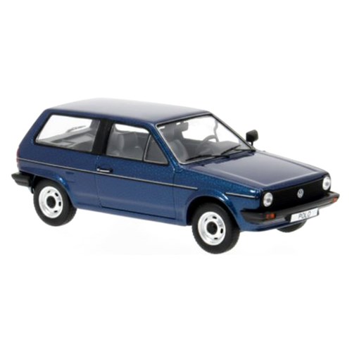 IXO Volkswagen Polo Mk.II 1981 - Dark Blue 1:43 model car