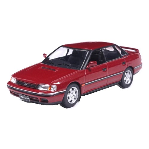 IXO Subaru Legacy RS 1989 - Dark Red 1:43 model car