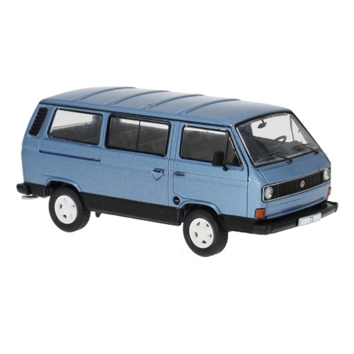 IXO Volkswagen T3 Caravelle 1986 - Carat Blue 1:43 model car