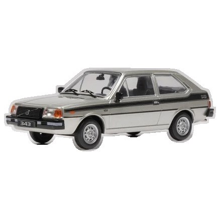 IXO Volvo 343 1976 - Silver 1:43 model car