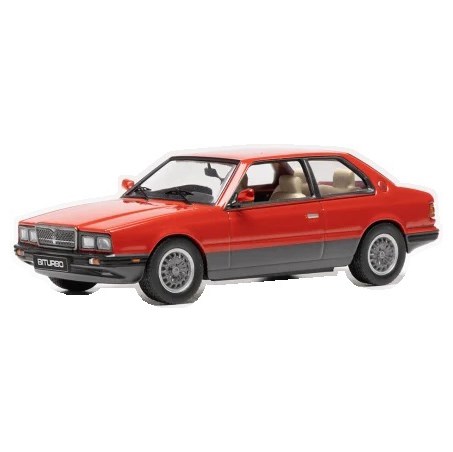 IXO Maserati Biturbo 1982 - Red/Black 1:43 model car