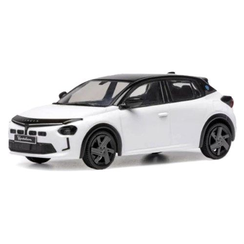 IXO Lancia Ypsilon 2025 - White/Black 1:43 model car