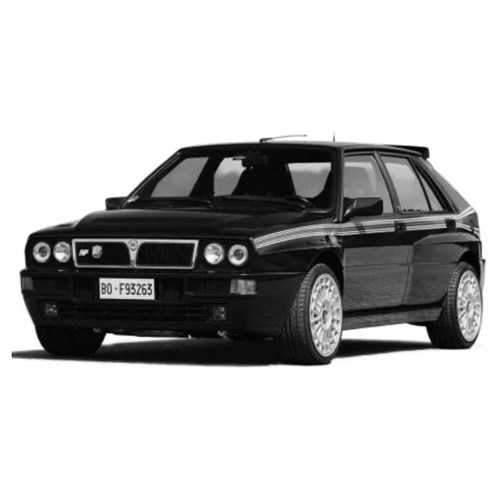 IXO Lancia Delta HF Integrale Evo 1992 - Black 1:43 model car