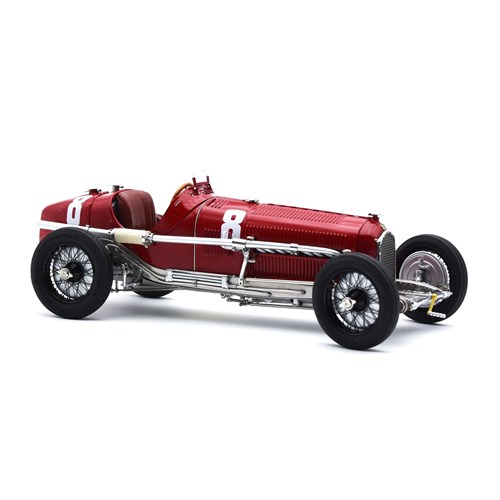 CMC Alfa Romeo P3 - 1st 1932 Italian Grand Prix - #8 T. Nuvolari 1:18