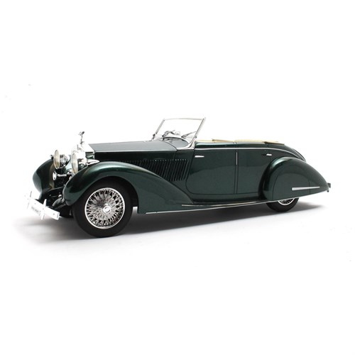 Cult Rolls-Royce 25-30 Gurney Nutting All Weather Tourer 1937 - Green 1:18