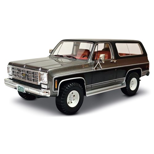 Cult Chevrolet Blazer K5 1973-1978 - Grey/Black 1:18 model car