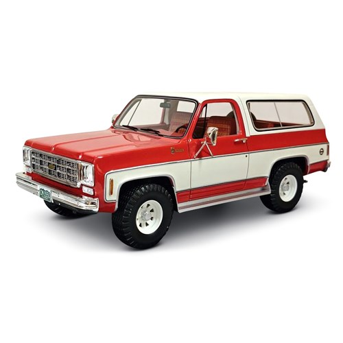 Cult Chevrolet Blazer K5 1973-1978 - Red/White 1:18 model car