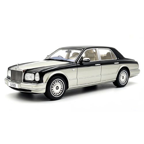 Cult Rolls-Royce Silver Seraph 1998 - Black/Silver 1:18 model car