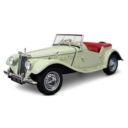 Cult MG TF 1953-1955 - White 1:18 model car