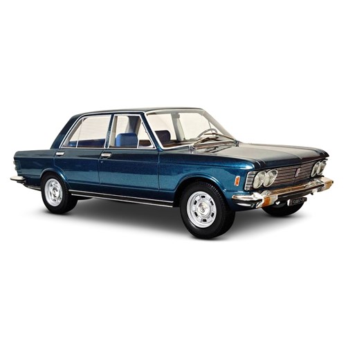 Cult Fiat 130 Berlina 1969-1977 - Blue Metallic 1:18 model car