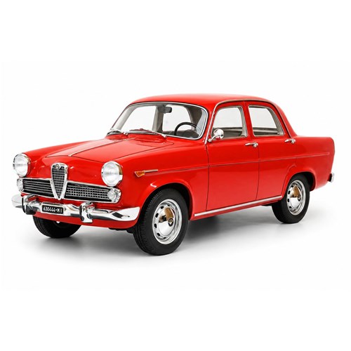 Cult Alfa Romeo Giulietta TI (101) 1961-1964 - Red 1:18 model car