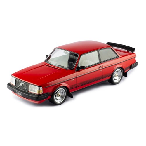 IXO Volvo 240 Turbo Custom 1987 - Red 1:18