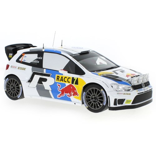 IXO Volkswagen Polo R WRC w. Night Lights - 2013 Rally Spain - #7 J-M. Latvala 1:18