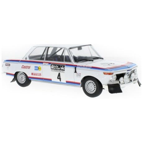 IXO BMW 2002 - 1973 RAC Rally - #4 B. Waldegaard 1:18