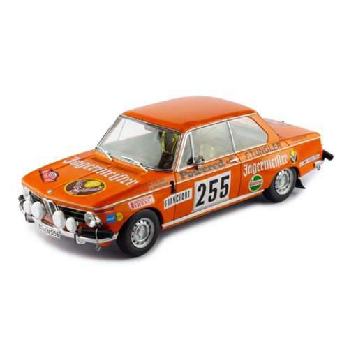 IXO BMW 2002 - 1973 Monte Carlo Rally - #255 W. Stiller 1:18