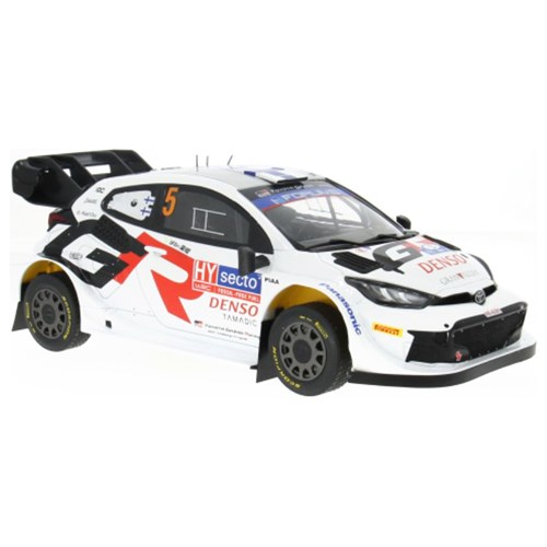 IXO Toyota GR Yaris Rally1 - 2024 Rally Finland - #5 S. Pajari 1:18 model car