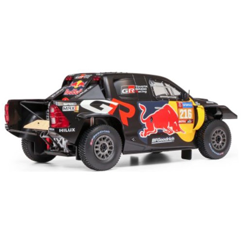 IXO Toyota GR Hilux - 2024 Dakar Rally - #216 Seth Qunitero 1:18 model car