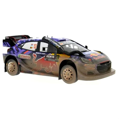 IXO Ford Puma Rally1 - 2025 Safari Rally - #13 Gregoire Munster 1:18 model car