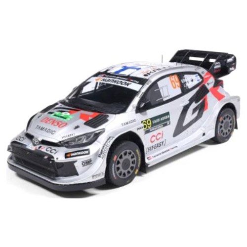 IXO Toyota GR Yaris Rally1 - 2025 Rally Saudi Arabia - #69 Kalle Rovanpera 1:18 model car