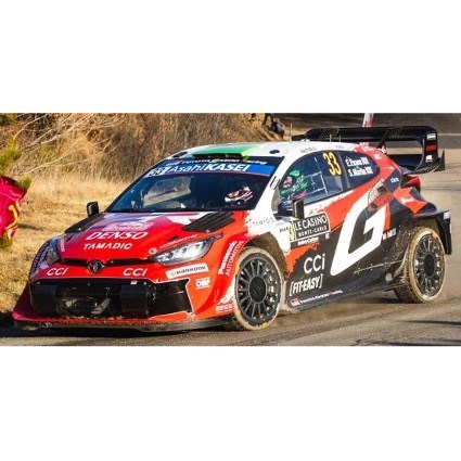 IXO Toyota GR Yaris Rally1 - 2026 Monte Carlo Rally - #33 Elfyn Evans 1:18 model car