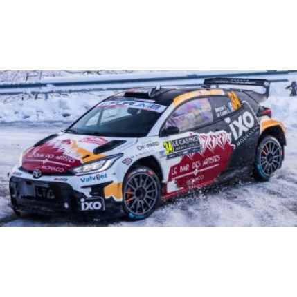 IXO Toyota GR Yaris Rally2 - 2026 Monte Carlo Rally - #34 Eliott Delecour 1:18 model car