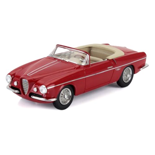 Kess Alfa Romeo 1900C SS Ghia Aigle Cabriolet 1955 - Roof Open - Red 1:43 model car