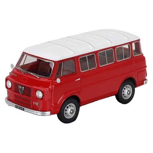 Kess Alfa Romeo F-12 Minibus 1 Series 1967 - Red 1:43 model car