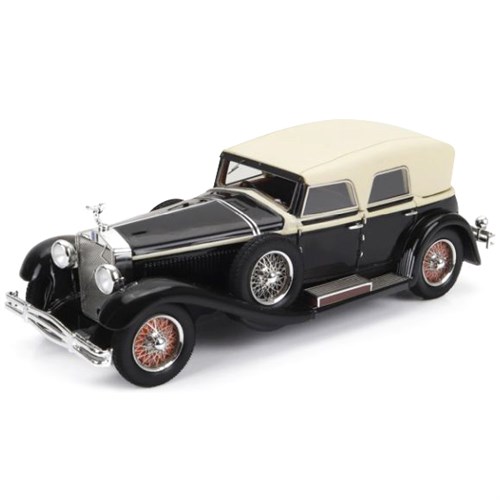 Kess Isotta Fraschini 8A SS Castagna 1930 - Roof Closed - Black 1:43