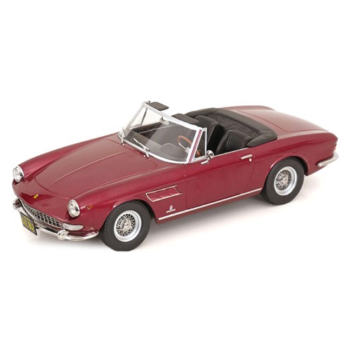 KK Ferrari 275 GTS Pininfarina Spider 1964 - Steve McQueen - Red Metallic 1:18 model car
