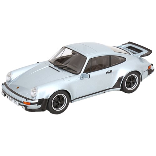 KK Porsche 911 (930) Turbo 3.0 1976 - Polar Silver 1:18 model car