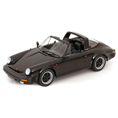 KK Porsche 911 SC Targa 1983 - Black 1:18 model car
